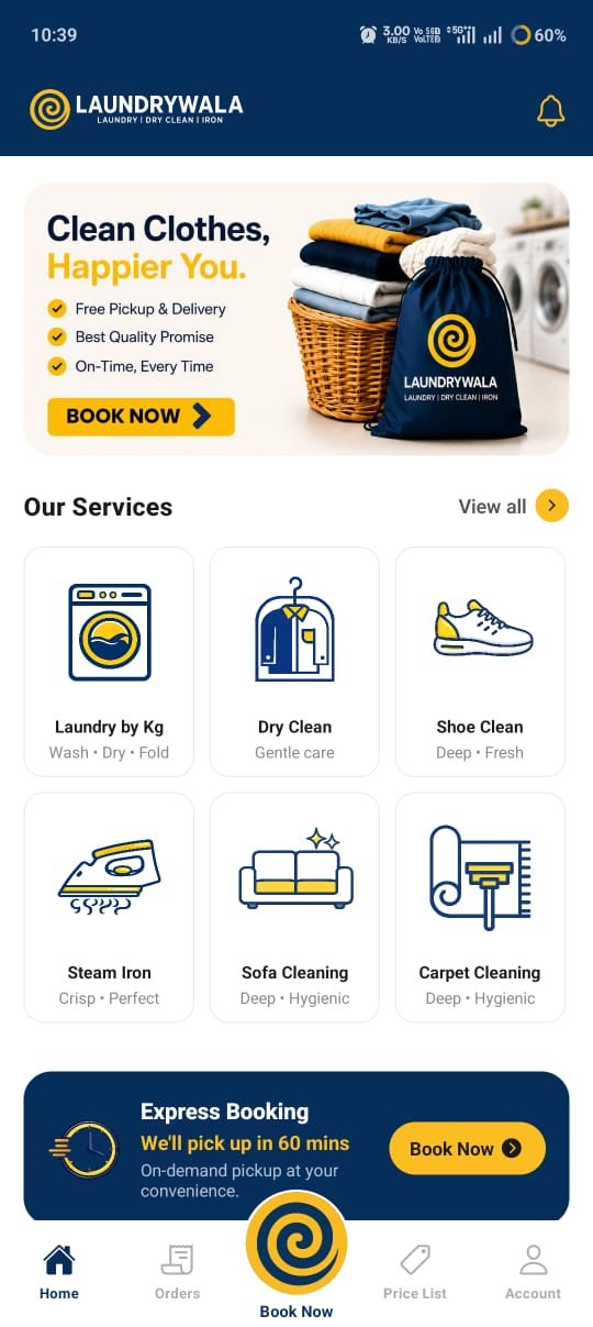 Home & Express Booking
