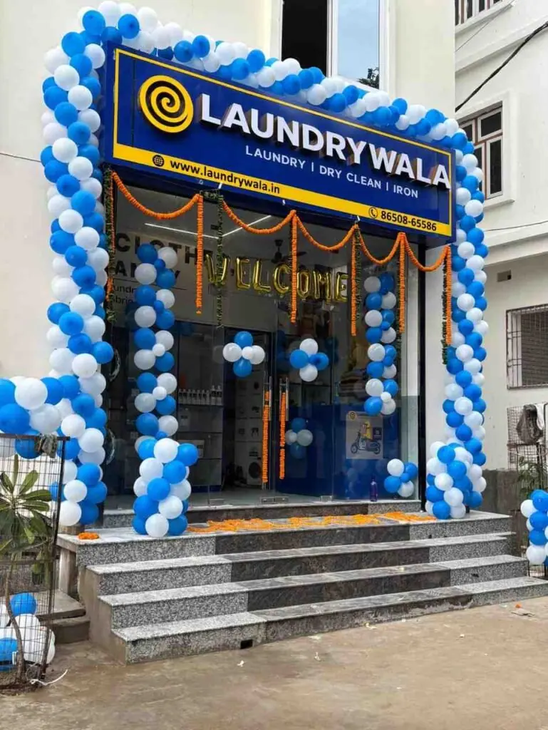 Laundrywala franchise storefront