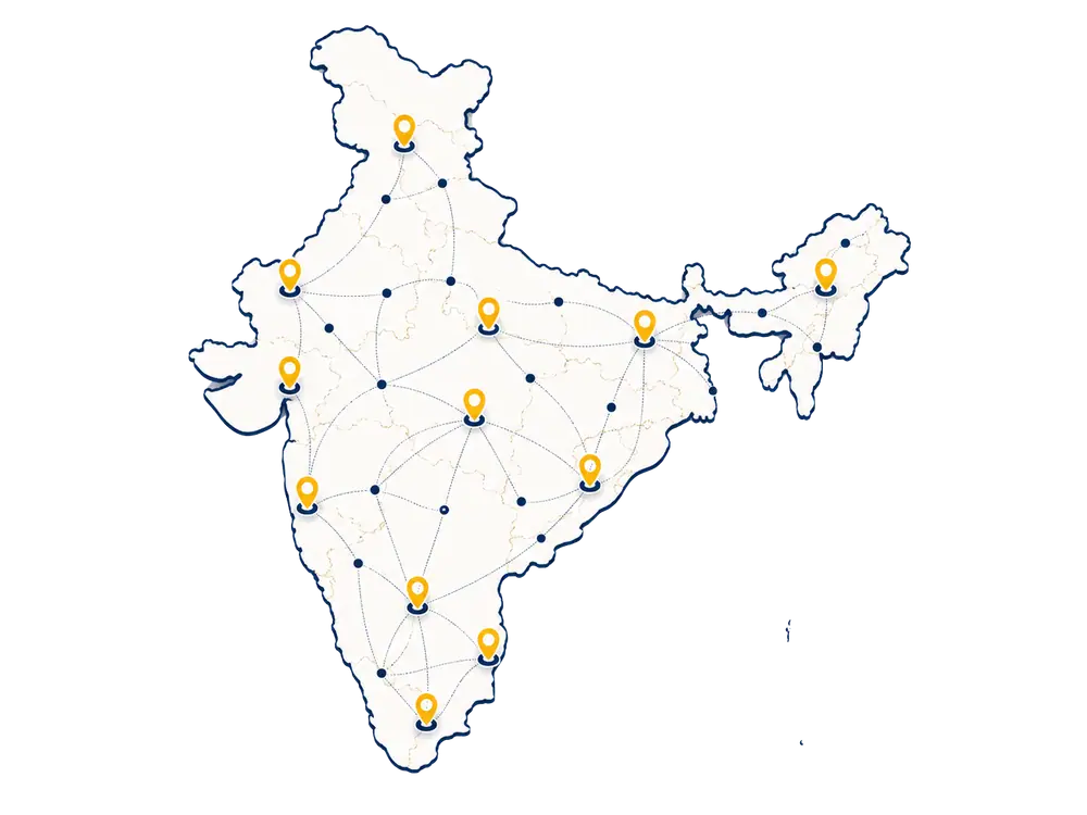 Laundrywala Store Presence Map