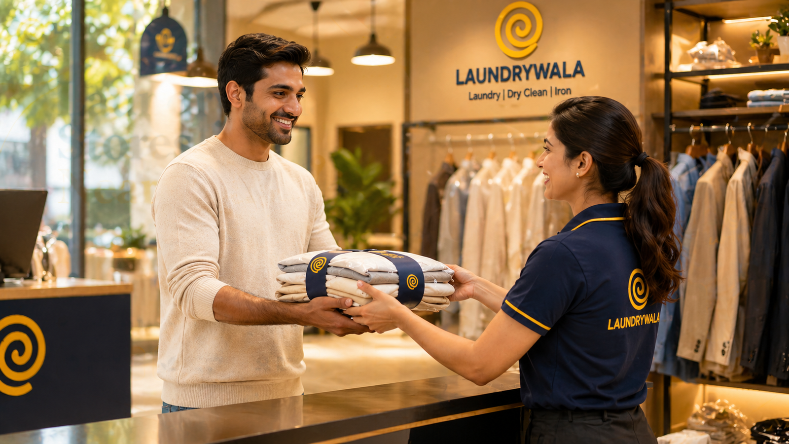 Laundrywala store interior
