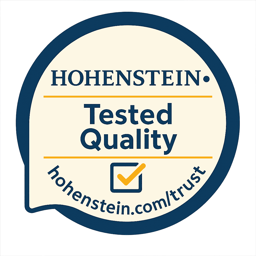 Hohenstein tested quality certified laundry machines – trusted, safe, and high-performance washing technology by Laundrywala.