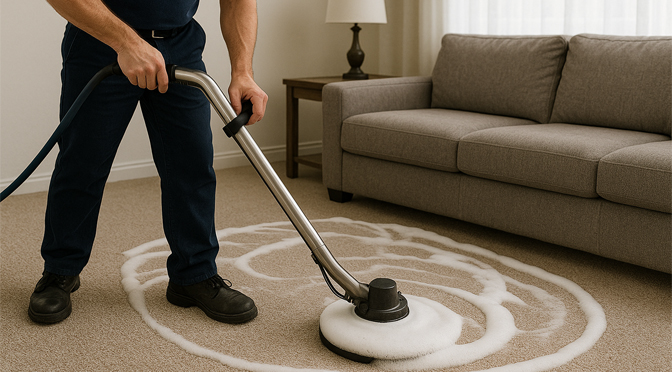 Low-moisture Carpet Cleaning in Bathinda
