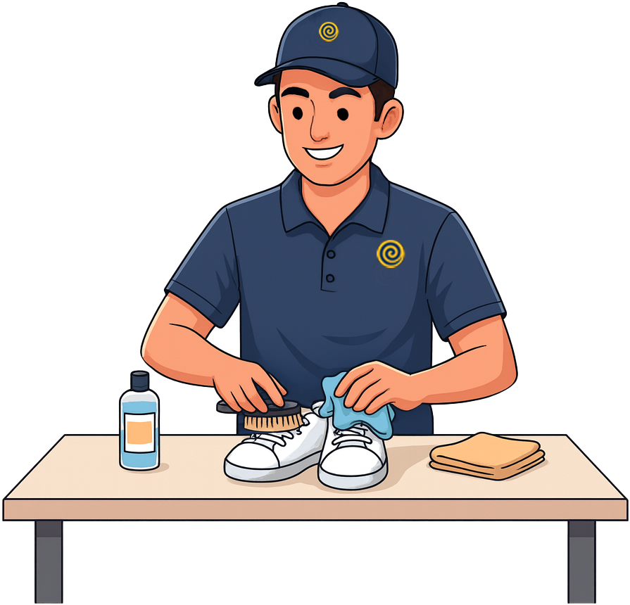 Shoe Cleaning Services in Bathinda | Bathinda Laundrywala